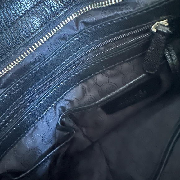 NWT Michael Kors metallic black purse - Picture 5 of 10